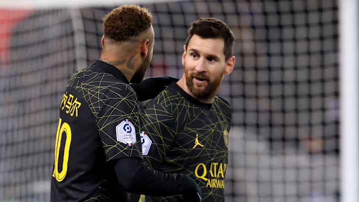 Neymar und Lionel Messi