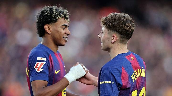 Lamine Yamal’s Barcelona teammate Fermín López will miss the World Cup through injury. Lamine Yamal’s Barcelona teammate Fermín López will miss the World Cup through injury.