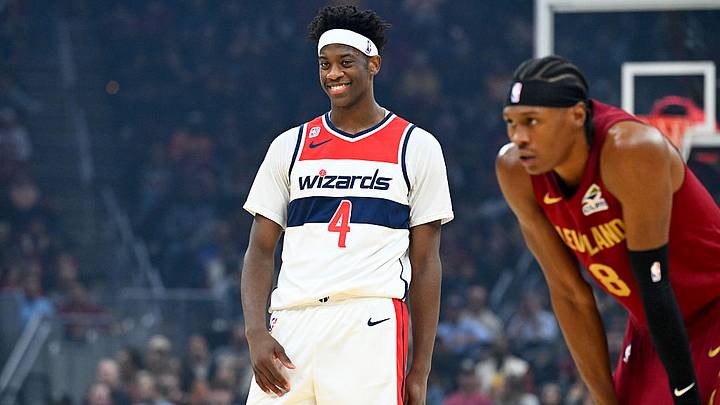 AJ Dybantsa made his NBA debut Wednesday night against the Cavaliers AJ Dybantsa made his NBA debut Wednesday night against the Cavaliers