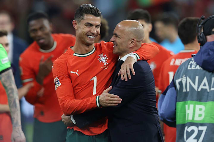 Roberto Martínez, Cristiano Ronaldo Roberto Martínez, Cristiano Ronaldo