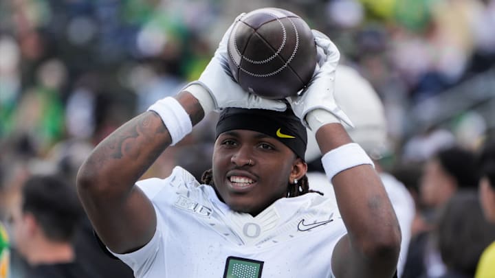 Dante Moore Dan Lanning Oregon Ducks Football Big Ten Conference Autzen Stadium Dakorien Moore penn state indiana espn college gameday