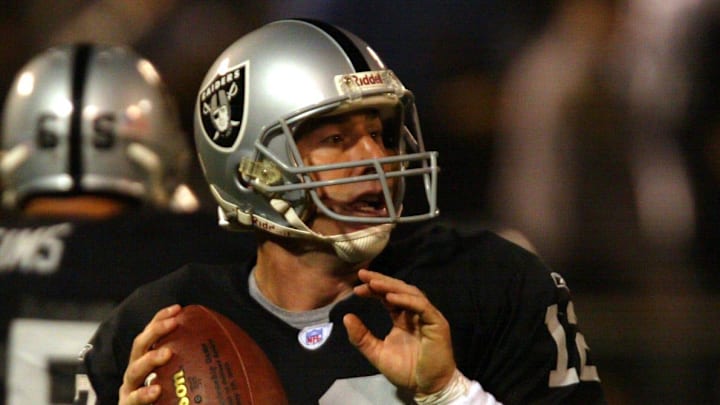 13. Rich Gannon, Oakland Raiders (1999)
Xxx Raiders Titans S Fbn Usa Ca 13. Rich Gannon, Oakland Raiders (1999)
Xxx Raiders Titans S Fbn Usa Ca