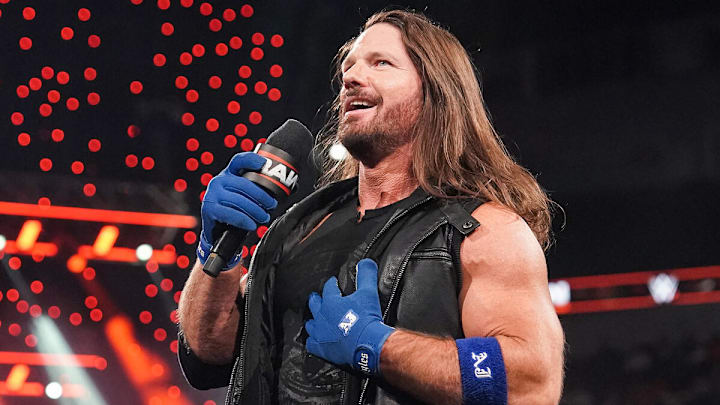 AJ Styles on 2/10 Monday Night Raw