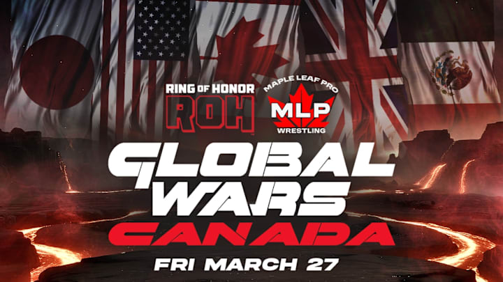 Ring of Honor and Maple Leaf Pro Global Wars: Canada will hail from Windsor, Ontario.