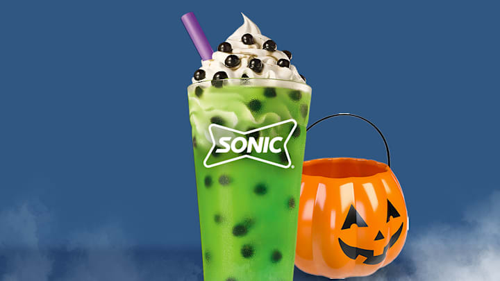 Sonic's Witch's Brew Slush Float