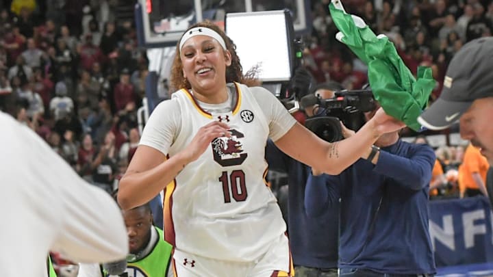 South Carolina basketball star Kamilla Cardoso