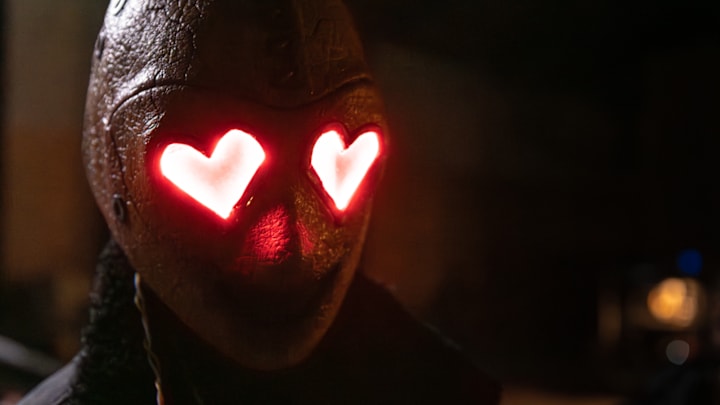 The Heart Eyes killer from Screen Gems and Spyglass Media Group's HEART EYES. photo by: Christopher Moss