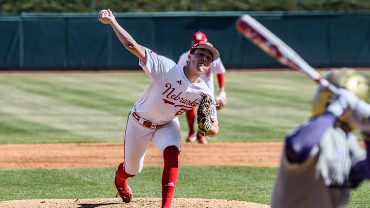 Nebraska pitcher Ty Horn.