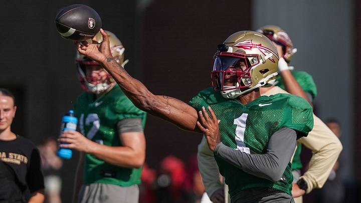 The Florida State Seminole Malachi Marshall (1) The Florida State Seminole Malachi Marshall (1)