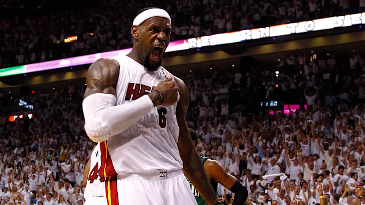 LeBron tuvo una de las mejores etapas de su carrera en el Heat