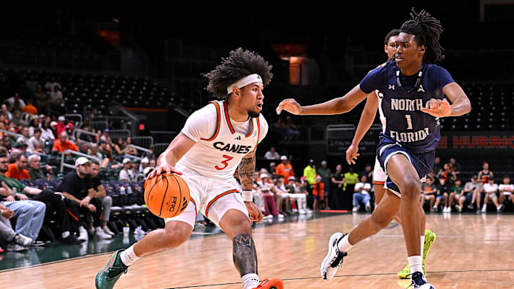 COLLEGE BASKETBALL: DEC 21 North Florida at Miami