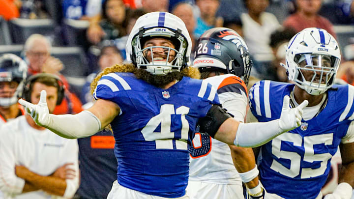 New Detroit Lions linebacker Grant Stuard (41). New Detroit Lions linebacker Grant Stuard (41).