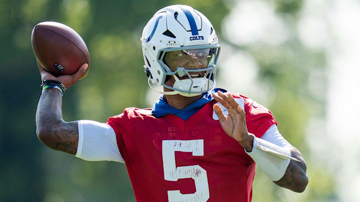 Anthony Richardson opened up on losing the Colts' starting quarterback battle to Daniel Jones. 