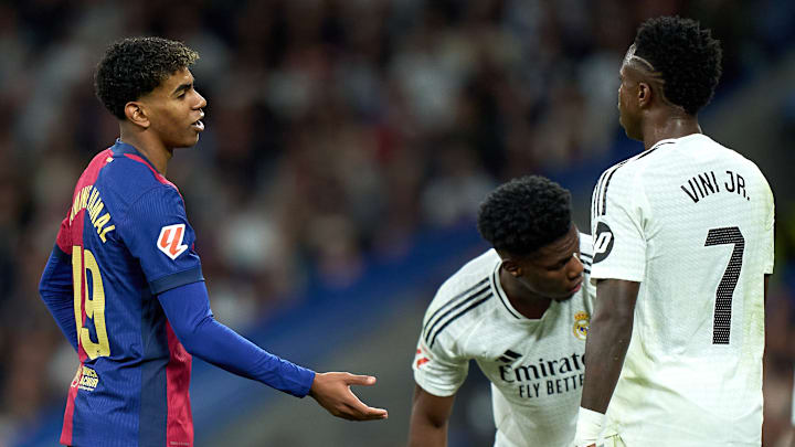 Lamine Yamal (left) has made an enemy out of Real Madrid.