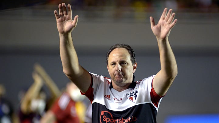 Rogério Ceni analisou o empate com o Cuiabá e destacou o poder de reação do São Paulo: "Importante". Rogério Ceni analisou o empate com o Cuiabá e destacou o poder de reação do São Paulo: "Importante".