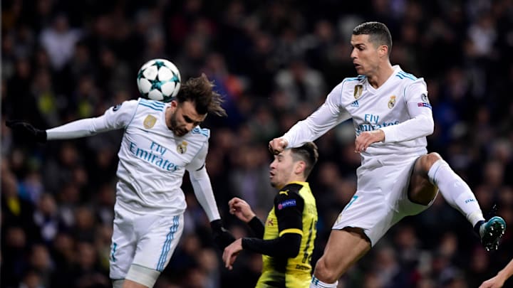 El salto más elevado de Cristiano Ronaldo lo realizó como parte del Real Madrid