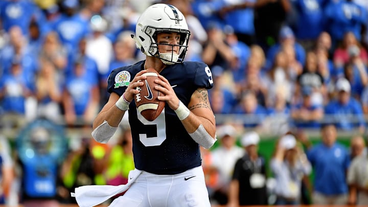 Penn State Nittany Lions quarterback Trace McSorley (9)