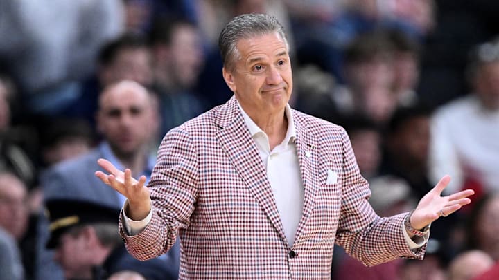 Arkansas Razorbacks head coach John Calipari