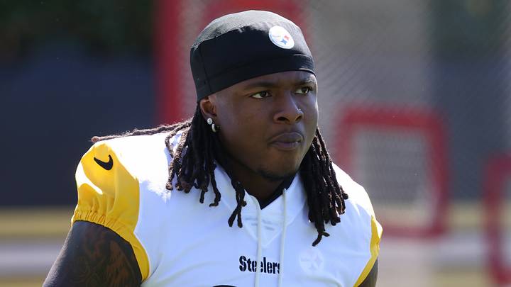Pittsburgh Steelers running back Kaleb Johnson Pittsburgh Steelers running back Kaleb Johnson