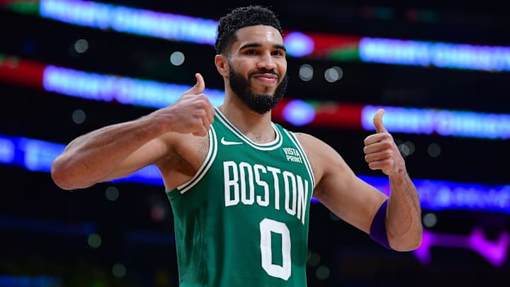 Boston Celtics star Jayson Tatum.