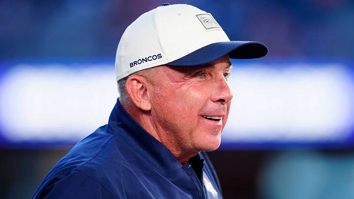 Denver Broncos head coach Sean Payton 