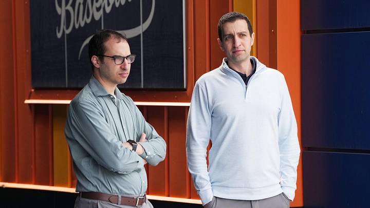 Ben Zauzmer, Mets Assistant General Manager and David Stearns, Mets President, Baseball Operations.
