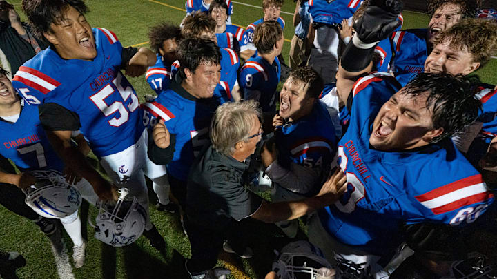 Scenes from Churchill high school