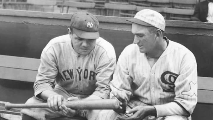 Babe Ruth & Shoeless Joe Jackson (1920)