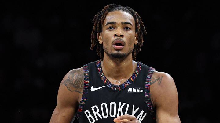 Mar 20, 2026; Brooklyn, New York, USA; Brooklyn Nets center Nic Claxton (33) holds the ball during the second half against the New York Knicks at Barclays Center. Mandatory Credit: Vincent Carchietta-Imagn Images Mar 20, 2026; Brooklyn, New York, USA; Brooklyn Nets center Nic Claxton (33) holds the ball during the second half against the New York Knicks at Barclays Center. Mandatory Credit: Vincent Carchietta-Imagn Images