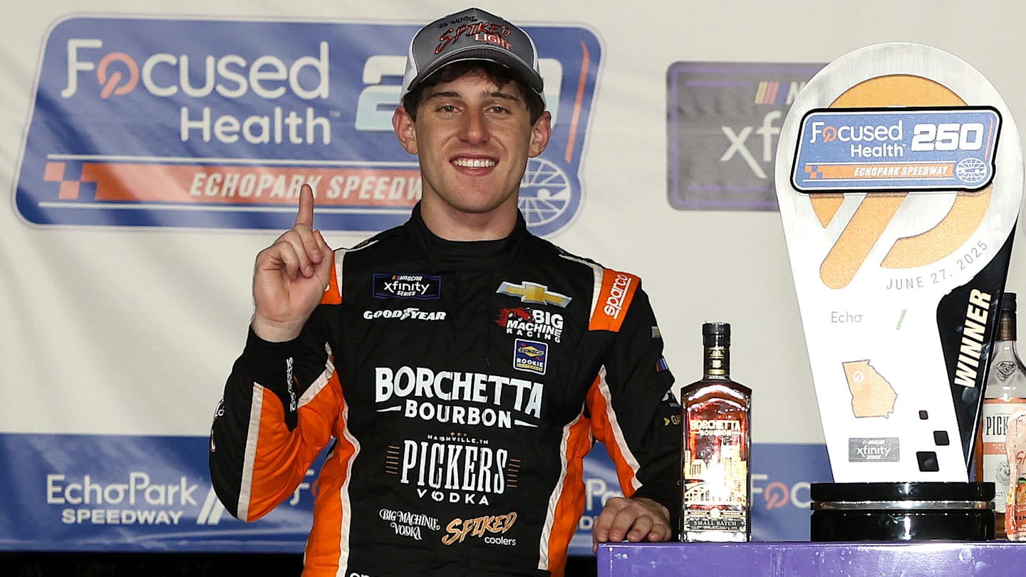 Nick Sanchez Shocks the Field: Focused Health 250 Victory at EchoPark Speedway!