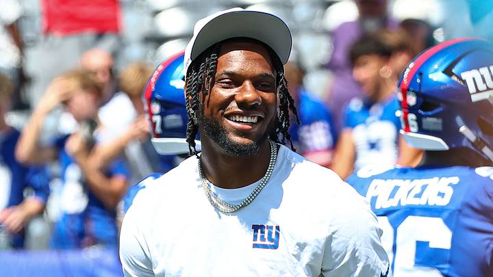 New York Giants wide receiver Malik Nabers  