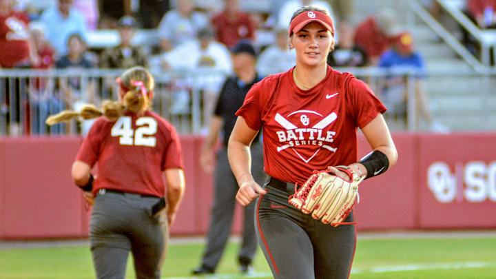 Oklahoma freshman Allyssa Parker