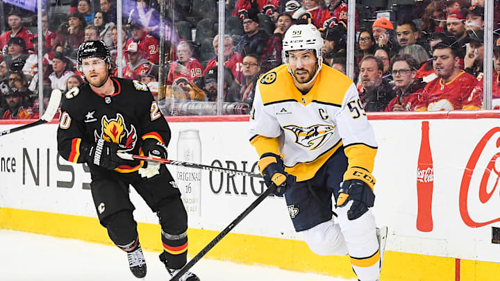 Nashville Predators v Calgary Flames
