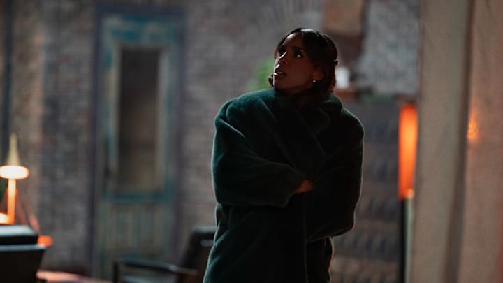 Mea Culpa. Kelly Rowland as Mea in Mea Culpa. Cr. Bob Mahoney / Perry Well Films 2 / Courtesy of Netflix