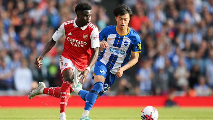 Arsenal FC v Brighton & Hove Albion last season