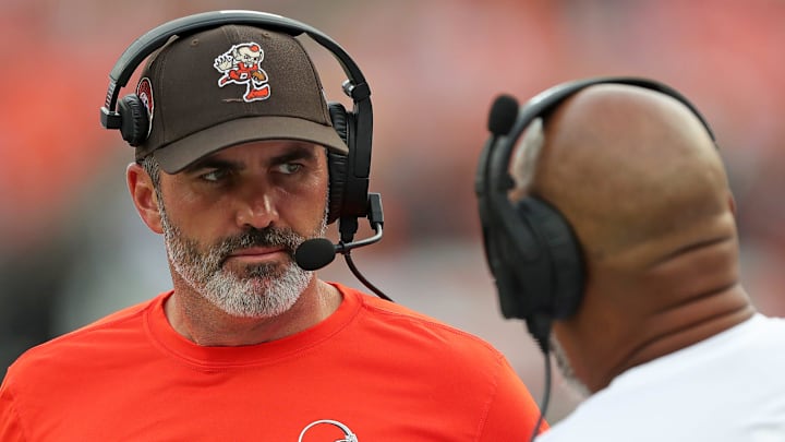 Browns HC Kevin Stefanski is drawing criticism for his team's Week 1 performance. 