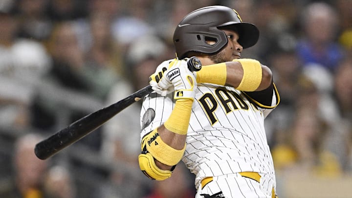 San Diego Padres first baseman Luis Arraez has been a singles machine this season.