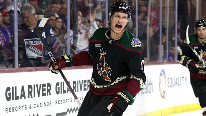 Nick Bjugstad will make Utah Hockey Club season debut vs the Los Angeles Kings.