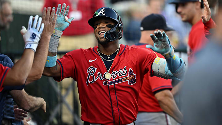 Ronald Acuña Jr. comenzó a entrenar con los Braves 
