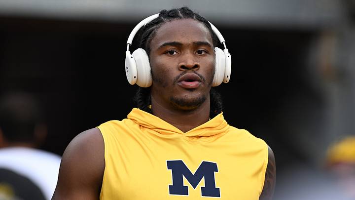 Michigan Wolverines quarterback Bryce Underwood (19) walks out of the tunnel. Michigan Wolverines quarterback Bryce Underwood (19) walks out of the tunnel.