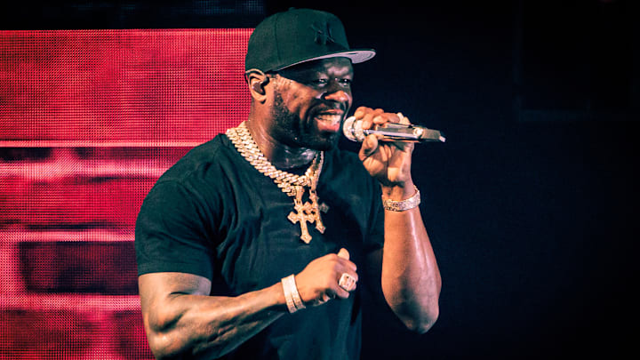 50 Cent Performs In Milan