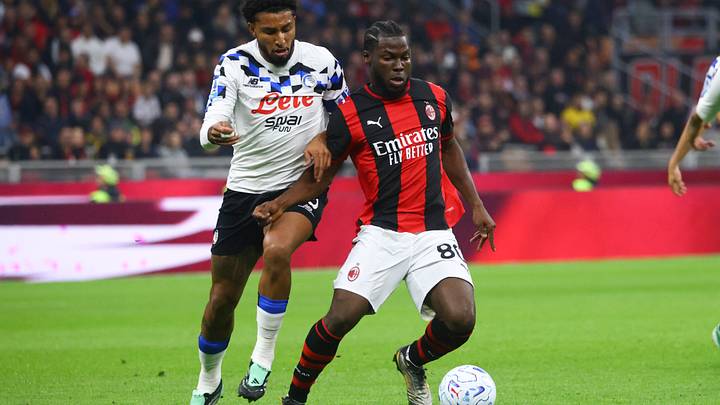 USMNT midfielder Yunus Musah during AC Milan's win over Atalanta. USMNT midfielder Yunus Musah during AC Milan's win over Atalanta.