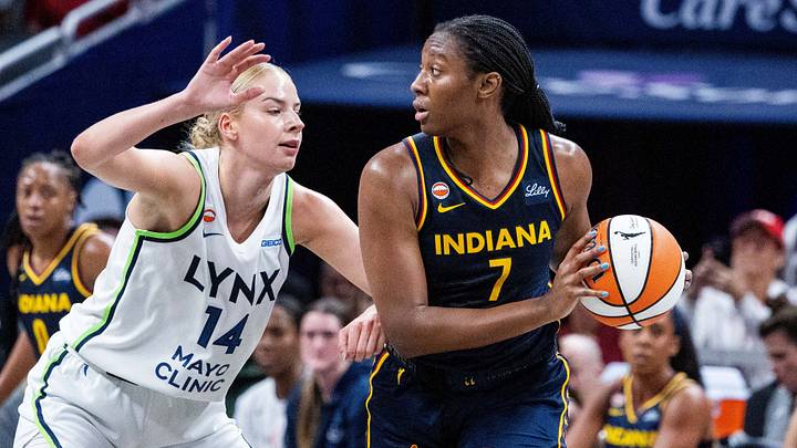 The Indiana Fever and center Aliyah Boston are favored on Thursday. The Indiana Fever and center Aliyah Boston are favored on Thursday.