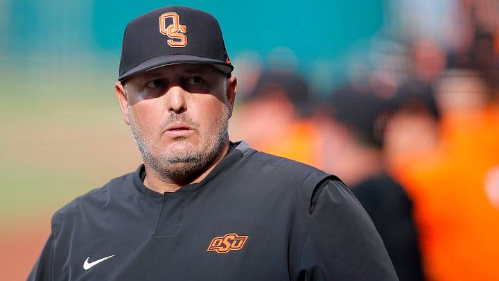 Oklahoma State head baseball coach Josh Holliday Oklahoma State head baseball coach Josh Holliday