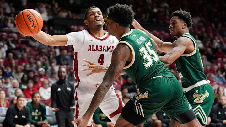 Former Alabama guard Davion Hannah. 