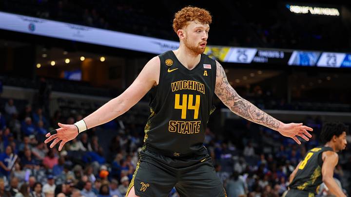 Wichita State Shockers center Will Berg (44). Wichita State Shockers center Will Berg (44).