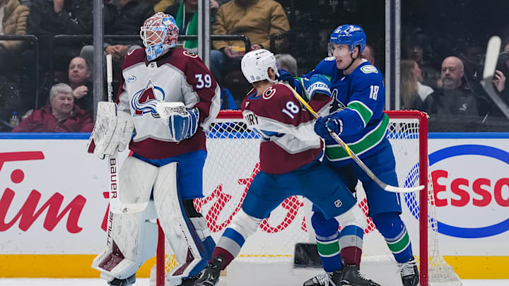 Colorado Avalanche v Vancouver Canucks