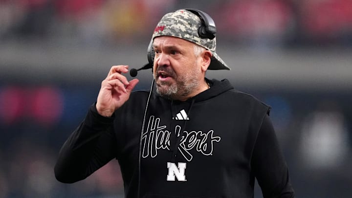 Nebraska Cornhuskers head coach Matt Rhule.