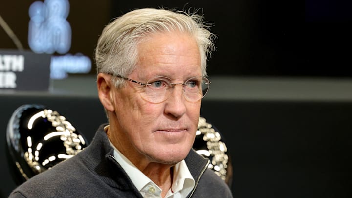 Las Vegas Raiders head coach Pete Carroll.