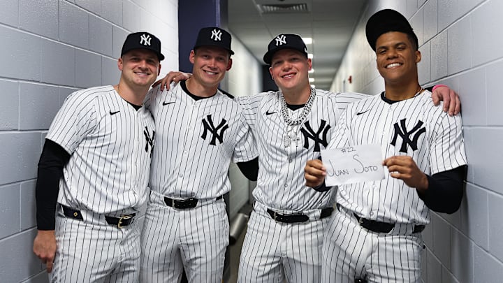 Juan Soto está feliz en los Yankees de Nueva York 